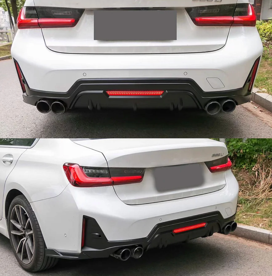 EVO Rear Diffuser For 2022-2024 BMW 3 Series G20